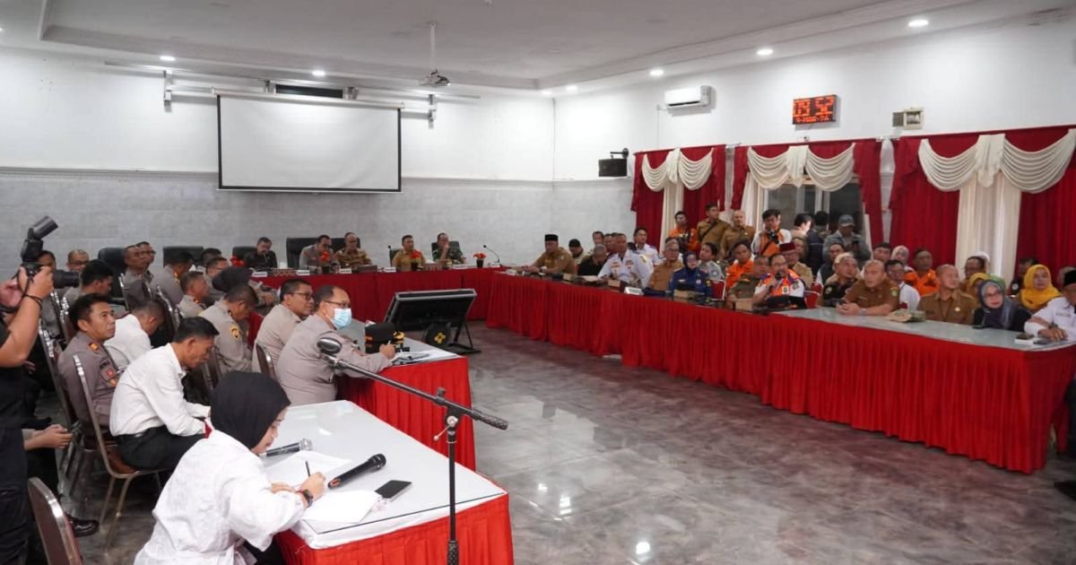 Rakor Lintas Sektor Operasi Ketupat Lodaya 2026, Wabup Sukabumi Minta Semua Lini Siaga