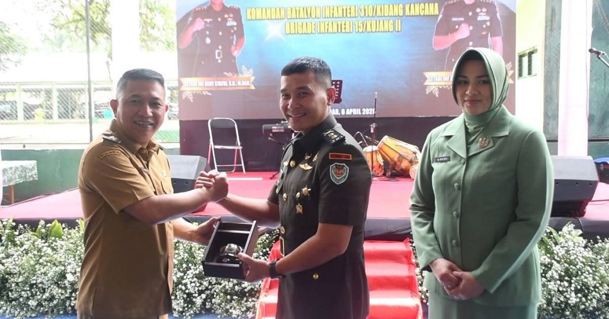 Sertijab Danyonif 310/KK, Wabup Sukabumi Tegaskan Pentingnya Sinergi Untuk Menjaga Keamanan Wilayah