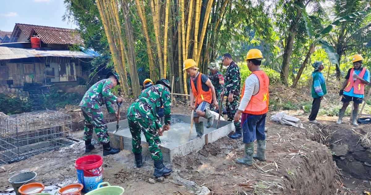 Percepatan Pembangunan Jembatan Perintis Garuda Sukaraja, Wujud Sinergi Tingkatkan Kesejahteraan Masyarakat