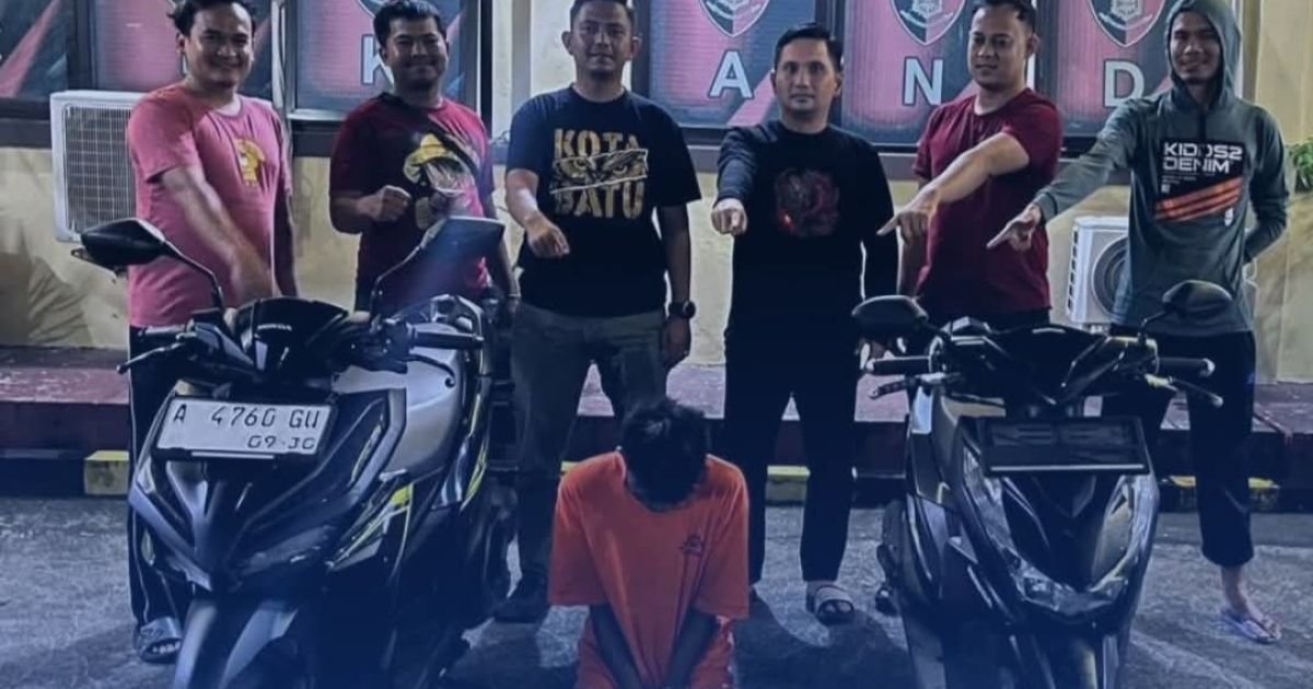 Polisi Amankan Motor Curian di Lebak, Pelaku Utama Masih Buron
