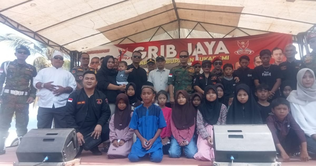 Pengukuhan 6 PAC Grib Jaya Sukabumi, H. Bram Tegaskan Solidaritas & Kepedulian