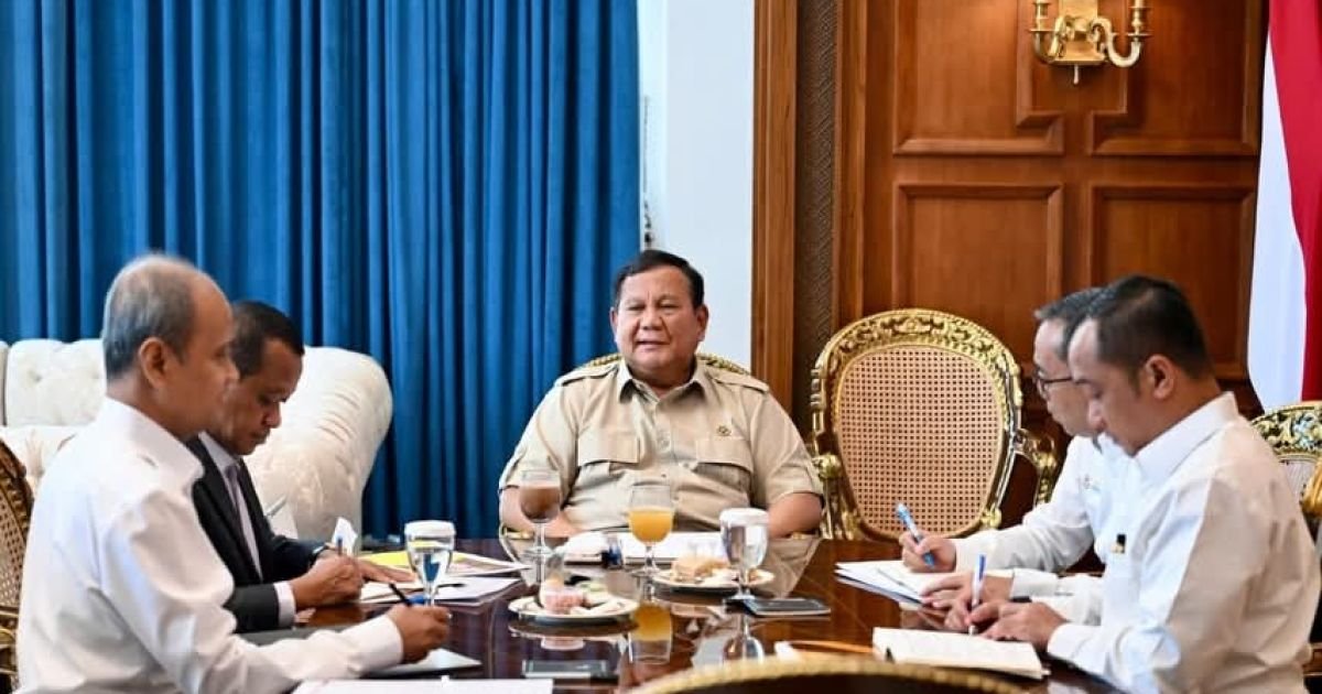 Presiden Prabowo Panggil Menteri ESDM, Pastikan Stabilitas Energi Nasional di Tengah Geopolitik Global