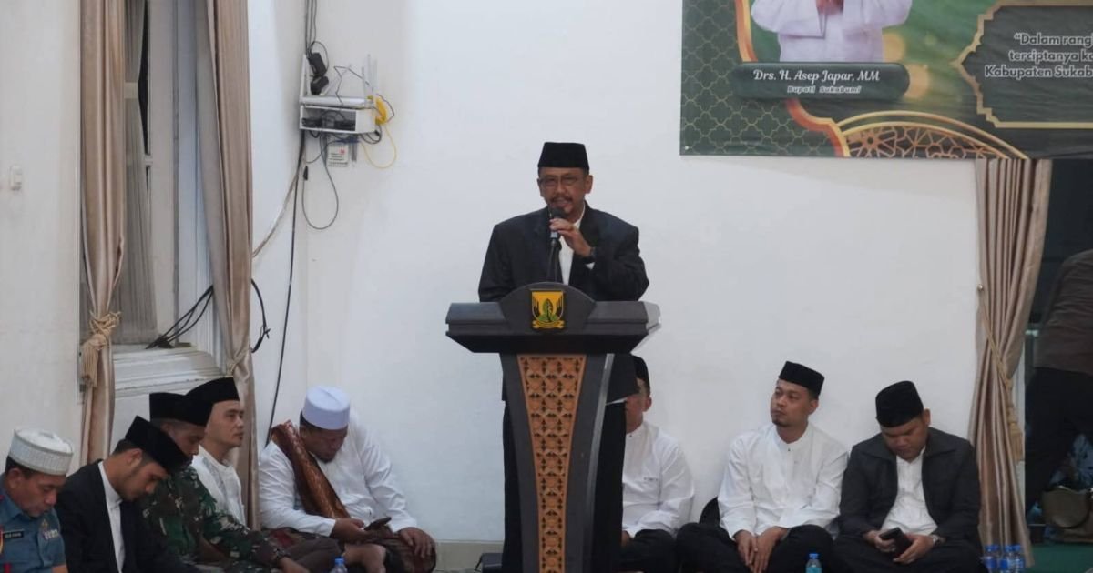 Lailatul Ijtima, Bupati Ajak Perkuat Sinergitas Dalam Membangun Kabupaten Sukabumi