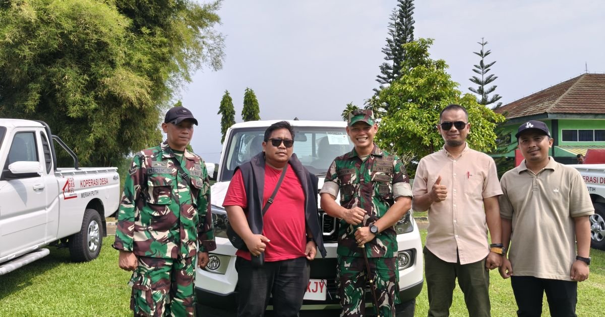 Kodim 0622/Kab. Sukabumi Terima dan Salurkan Kendaraan Operasional KDKMP, Perkuat Kemandirian Desa