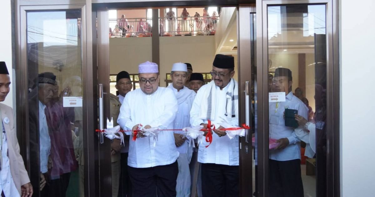 Bupati Sukabumi Resmikan Masjid Jami Nurul Huda, Siap Bantu Sarana Pendukung