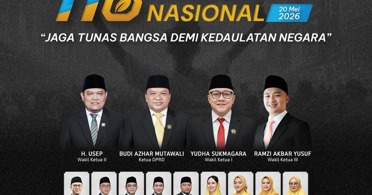 DPRD Kabupaten Sukabumi Ucapkan Selamat Memperingati Hari Kebangkitan Nasional Ke-118