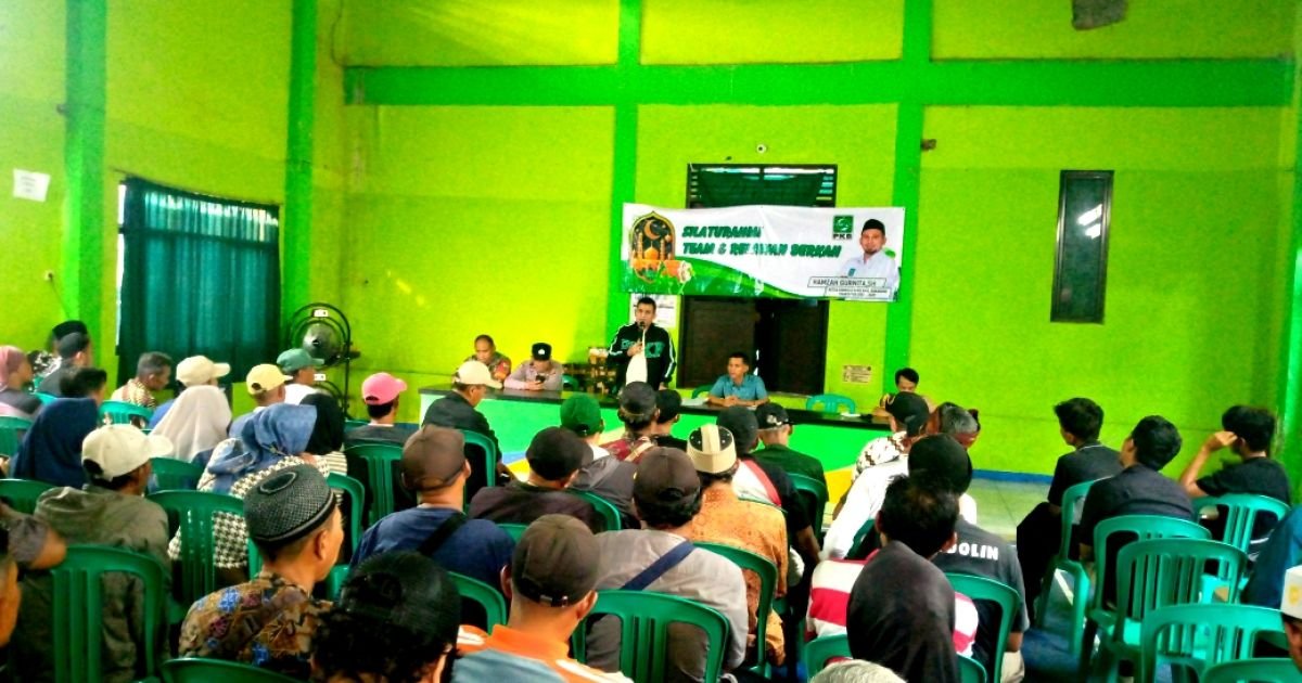 Silaturahmi Kader PKB di Simpenan, Hamzah Gurnita, S.H., Ajak Kader dan Simpatisan Perkuat Solidaritas