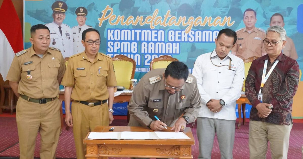 Bupati Sukabumi Minta Satuan Pendidikan Taat Azas Dalam SPMB, Jaminan Prinsip Keterbukaan Dan Non Diskriminasi