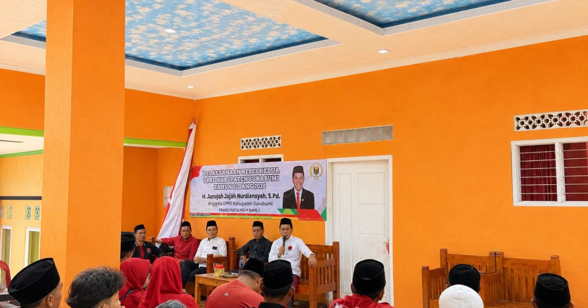 Anggota DPRD Kabupaten Sukabumi Fraksi PDI Perjuangan H. Junanjah Jajah Nurdiansyah Gelar Reses Masa Sidang Kedua, Warga Desa Cibodas Sampaikan Berbagai Aspirsi