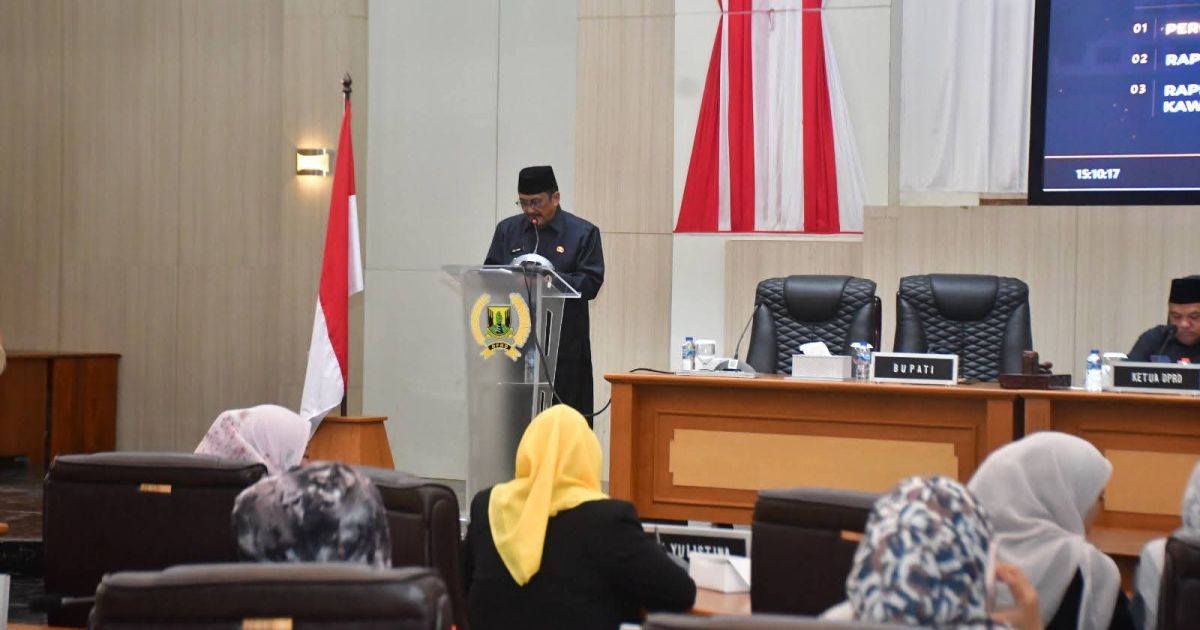 DPRD Dan Pemkab Sepakati Dua Raperda, Bupati Apresiasi Sinergi Eksekutif Dan Legislatif