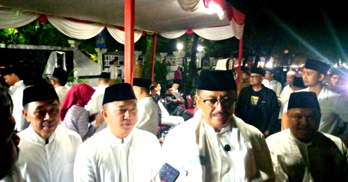 Ketua DPRD Kabupaten Sukabumi Hadiri Pawai Obor Sambut Tahun Baru Islam 1 Muharam 1448 H