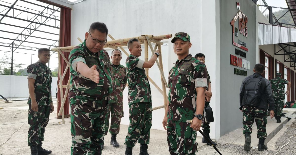 Tim Pengawas Kodam III/Siliwangi Laksanakan Asistensi Pembangunan KDKMP di Wilayah Kodim 0622/Kabupaten Sukabumi