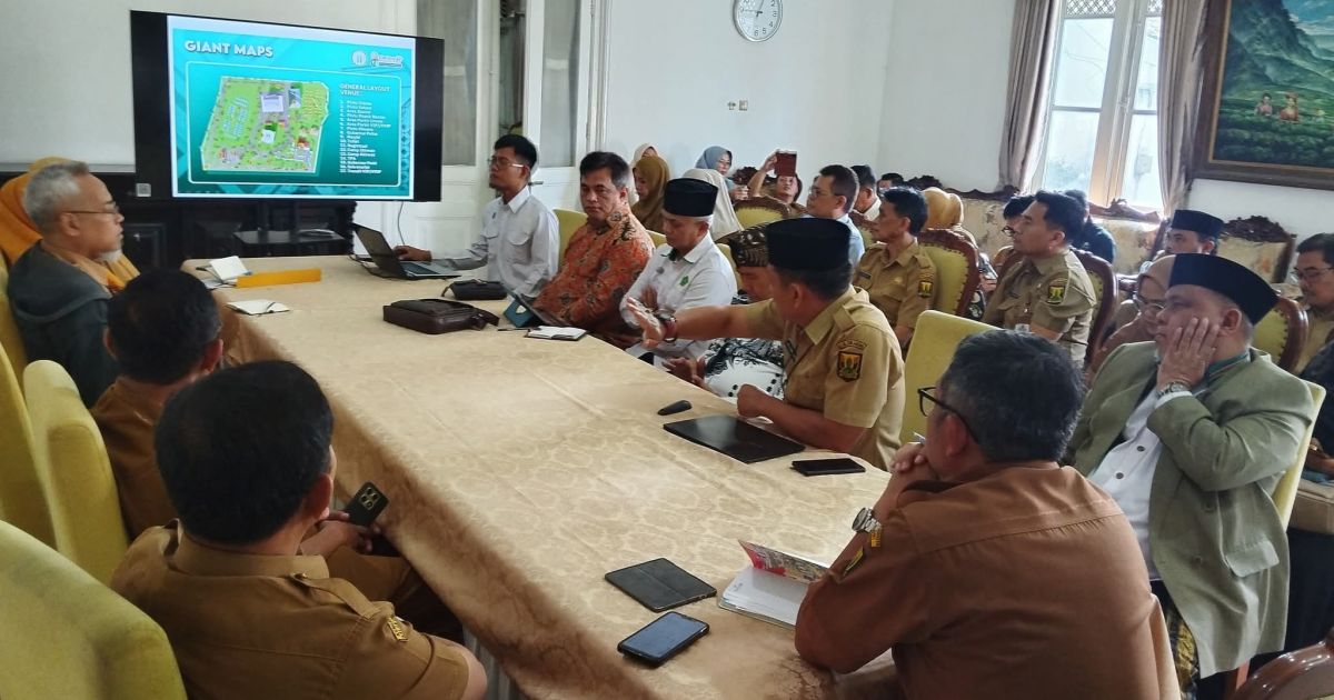 PEMKAB Sukabumi Matangkan Persiapan Camp Religi Mubarokah  Pemuda Masjid Dunia Ke 8