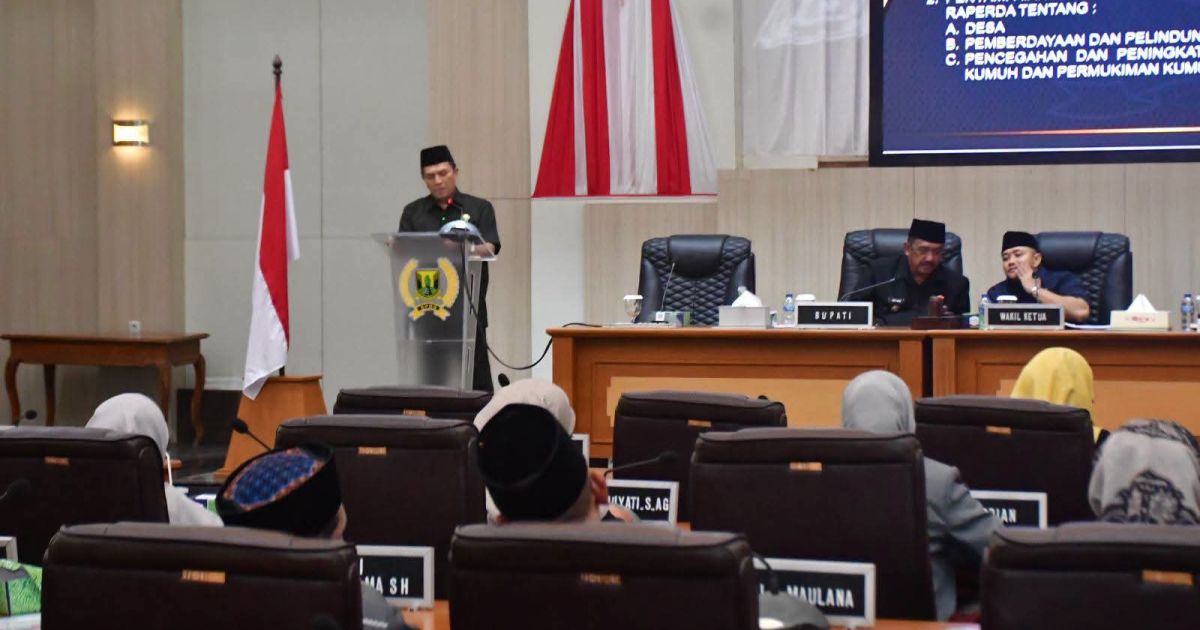 DPRD Kabupaten Sukabumi Gelar Paripurna Ke-6, Bahas APBD 2025 dan Tiga Raperda Strategis