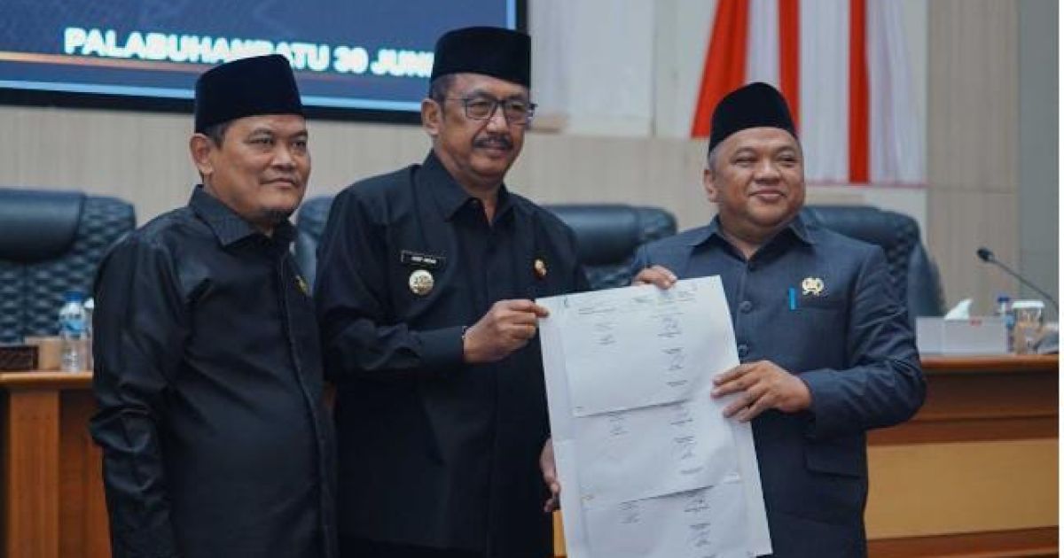 DPRD Kabupaten Sukabumi Setujui Raperda Pertanggungjawaban APBD 2025, Ketua DPRD Tekankan Perbaikan Tata Kelola