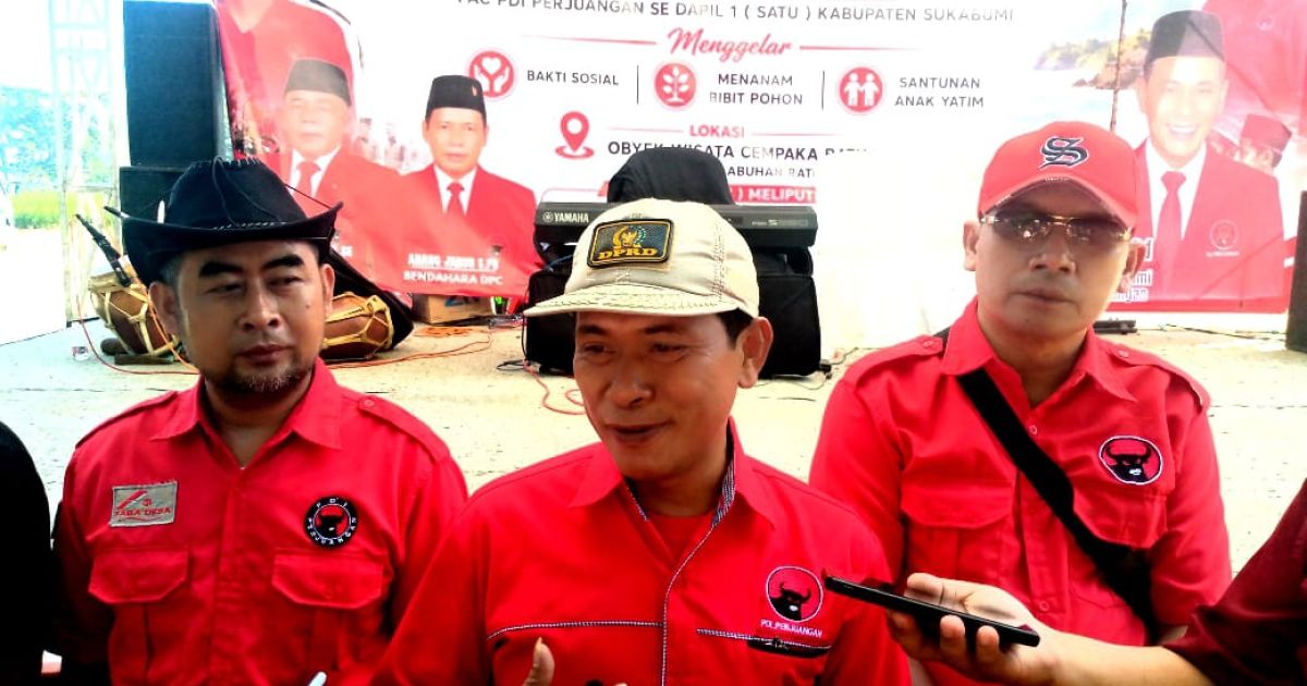 Anggota DPRD H. Junanjah Jajah Nurdiansyah Pimpin Gebyar Bulan Bung Karno 2026, Tegaskan PDIP Mitra Strategis Pemkab Sukabumi