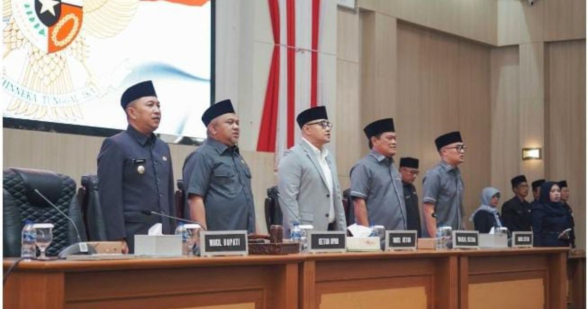 Paripurna Ke-9 DPRD Kabupaten Sukabumi Fokus Bahas Aspirasi Reses dan KUA-PPAS 2027