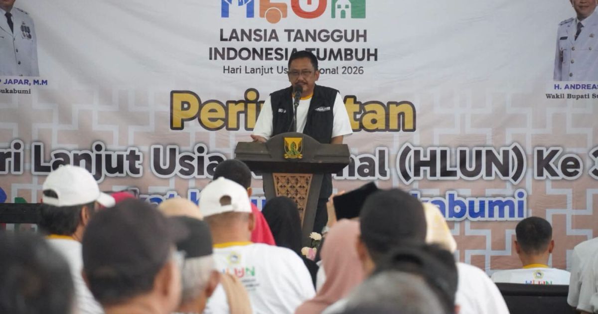 Bupati Hadiri Peringatan Hari Lanjut Usia Nasional  Ke 30 Tingkat Kabupaten Sukabumi
