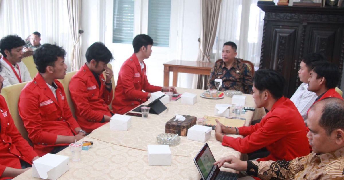 Wabup Terima Pengurus GMNI Sukabumi Raya, Bahas Gagasan Pembangunan Daerah