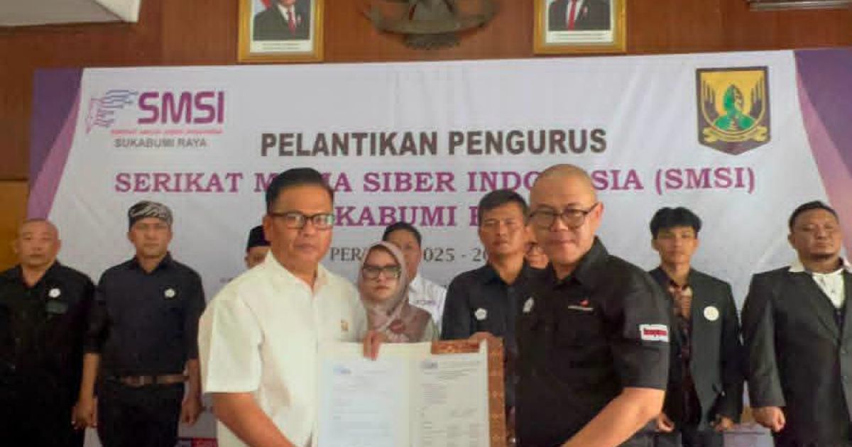 Pelantikan SMSI Sukabumi Raya, Kadis Kominfosan