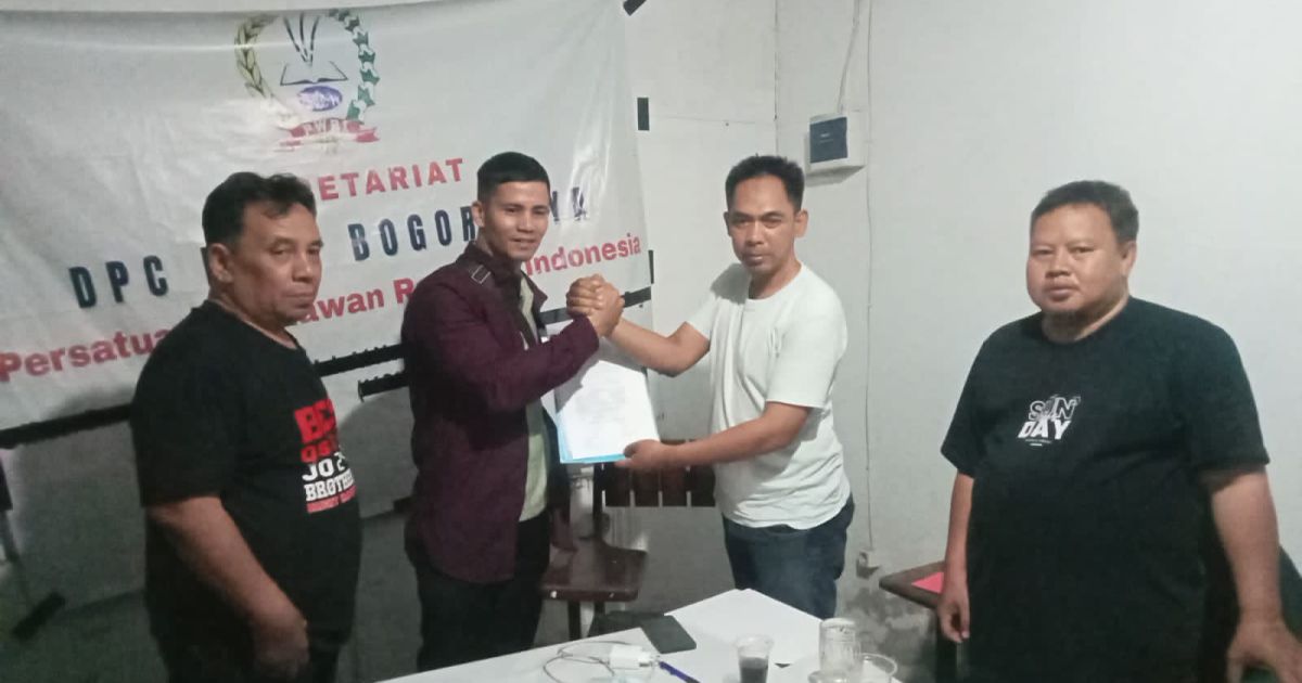 Tonggak Baru PWRI Kota Bogor, Peniel Zebua Resmi Pimpin DKD