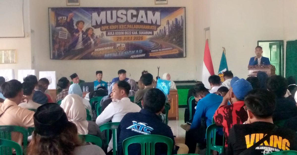 Ari Awaludin Terpilih sebagai Ketua DPK KNPI Kecamatan Palabuhanratu Periode 2026–2029, Usung Semangat 